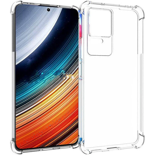 AntiShock Clear Back Cover Soft Silicone TPU Bumper case for Xiaomi POCO F4