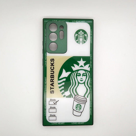 Starbucks Full Camera Lens Protective Hard Shel PC Case For Samsung Note 20 Ultra