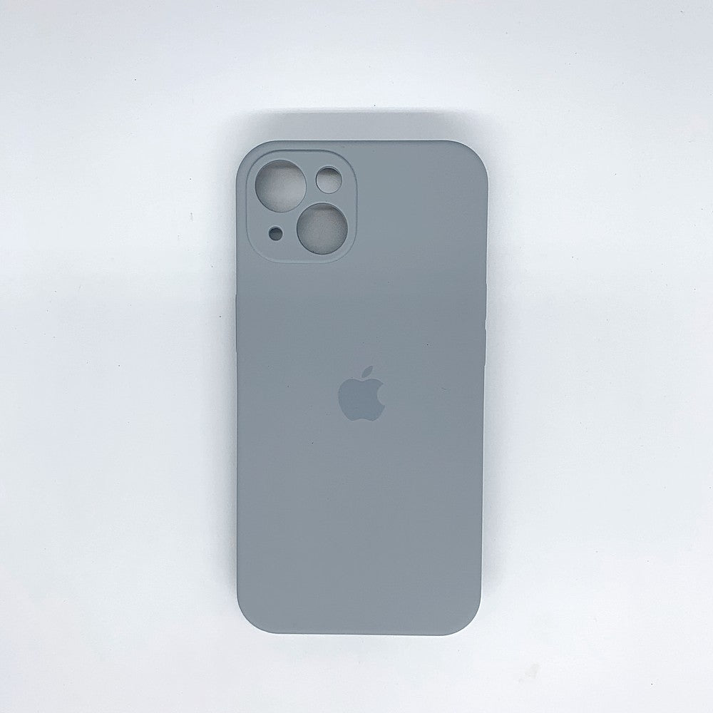 apple silicone case Velvet inner cover Hard back cover for iPhone 13