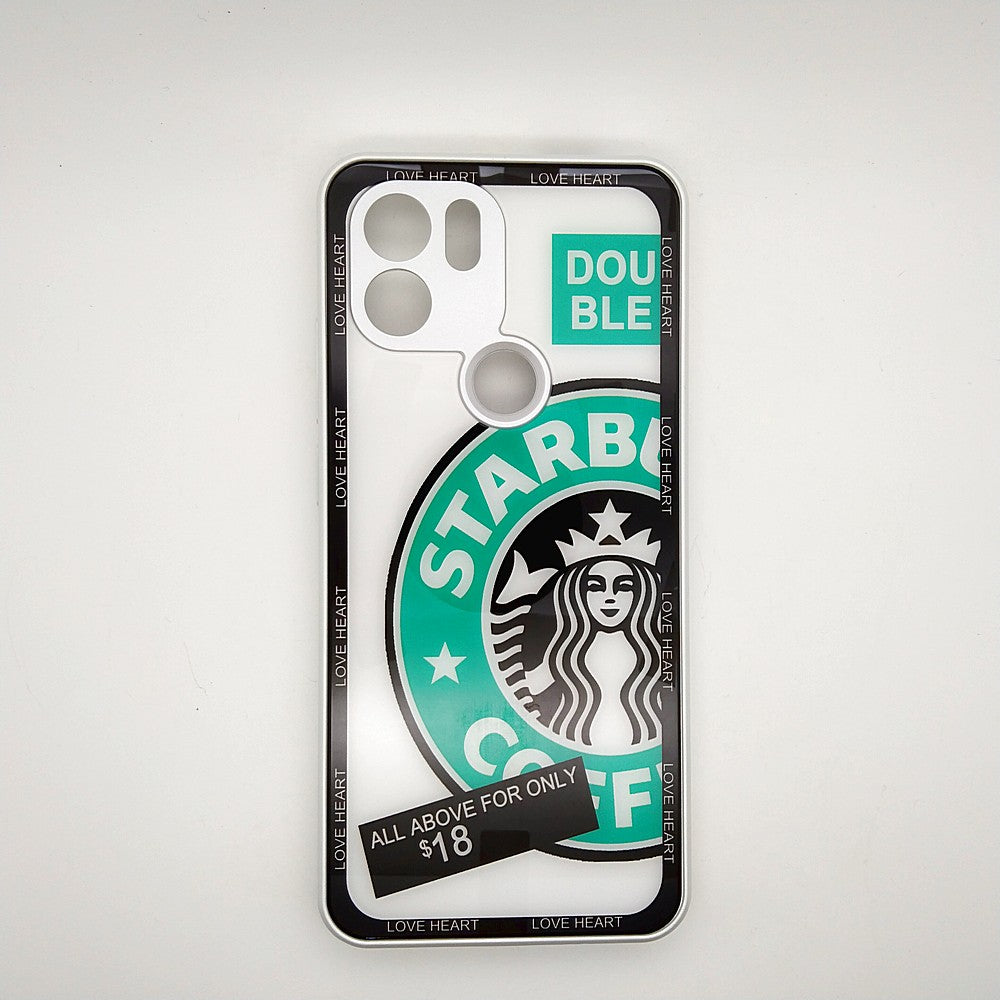 Starbucks Full Camera Lens Protective Hard Shel PC Case For Redmi Redmi A1 Plus
