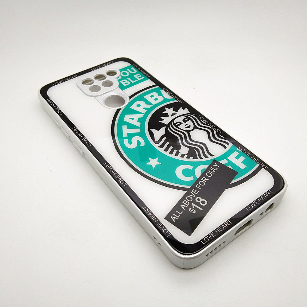 Starbucks Full Camera Lens Protective Hard Shel PC Case For Redmi REDMI NOTE 9