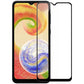 Combo Pack of Tempered Glass Screen Protector, Carbon Fiber Back Sticker, Camera lens Clear Glass Bundel for Samsung A04