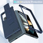 LEEKA Elastic Wristband Strap Silicone Fall Prevention Phone Case for Samsung Galaxy Z Fold 4