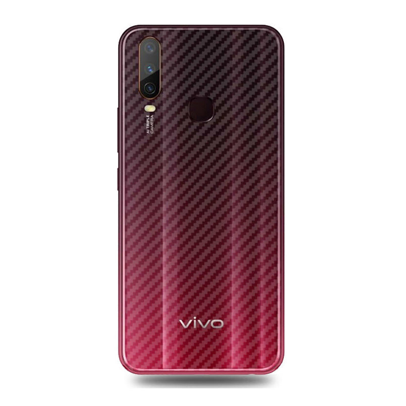 Carbon Back Sticker for Vivo