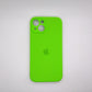 apple silicone case Velvet inner cover Hard back cover for iPhone 13