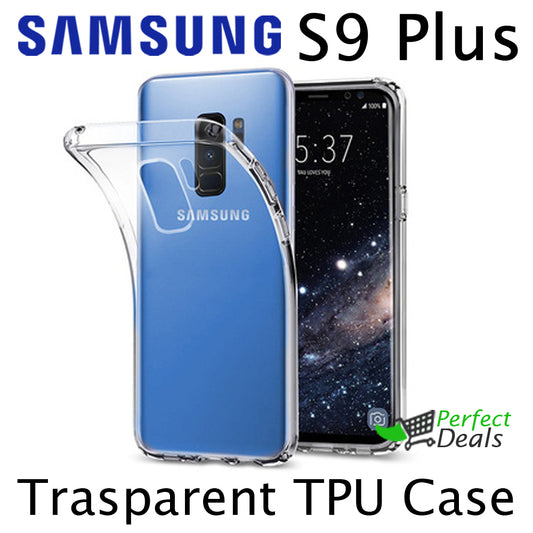 Transparent Clear TPU Case for Samsung S9 Plus
