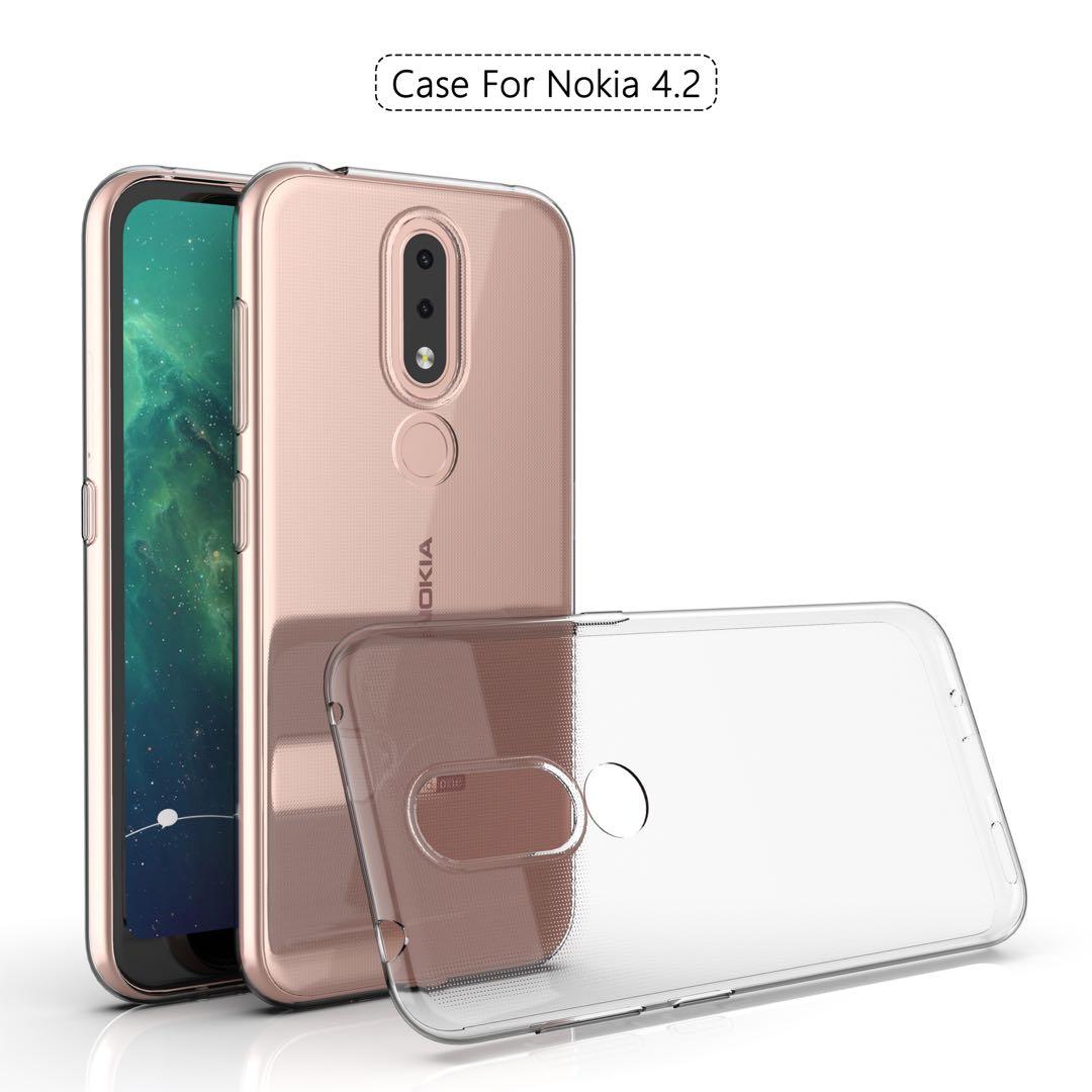 Transparent Clear Slim Case for New Nokia 4.2