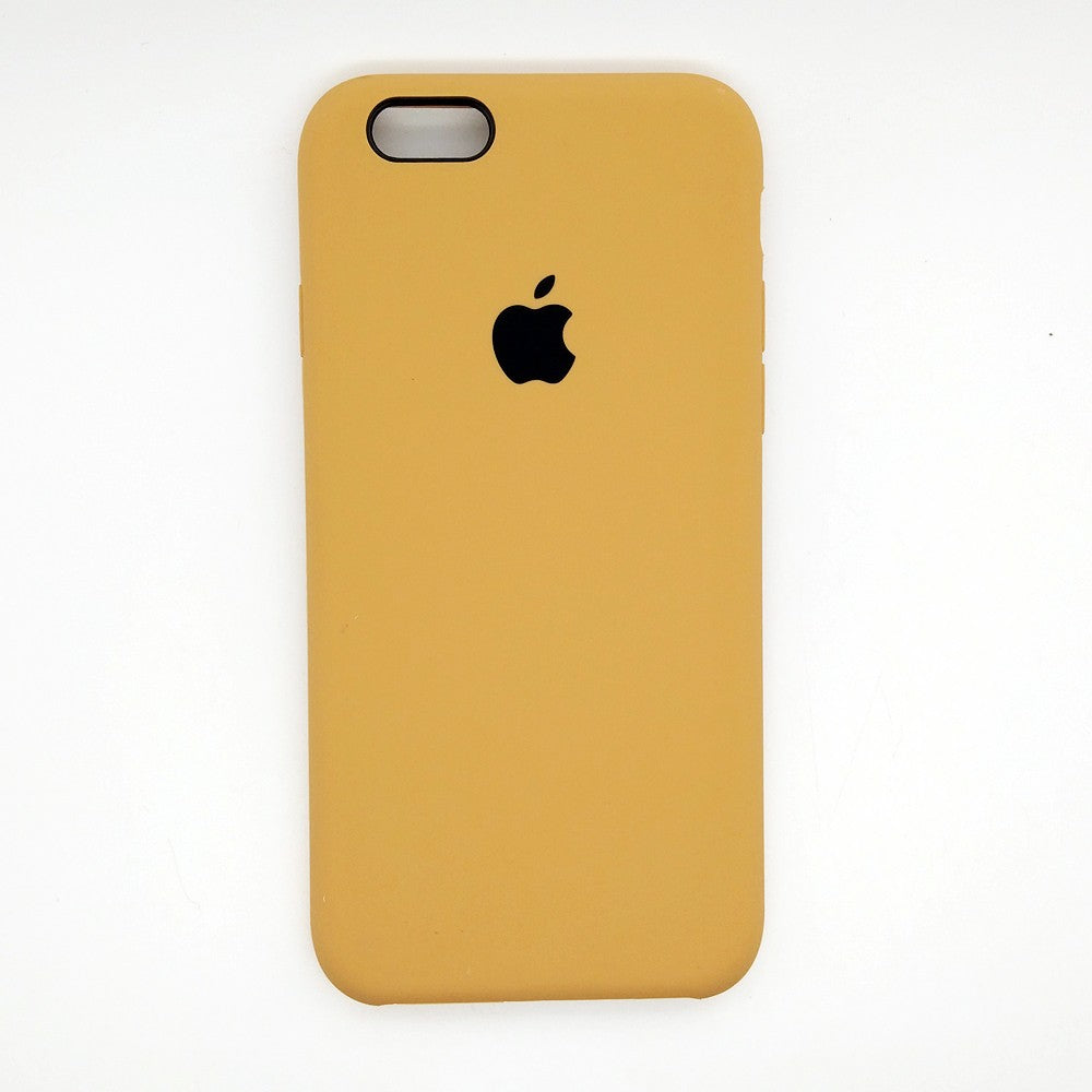 apple silicone case Velvet inner cover Hard back cover for iPhone 6 / 6s