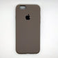 apple silicone case Velvet inner cover Hard back cover for iPhone 6 / 6s