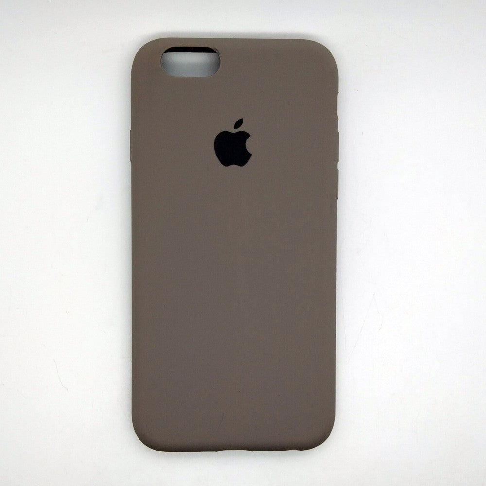 apple silicone case Velvet inner cover Hard back cover for iPhone 6 / 6s