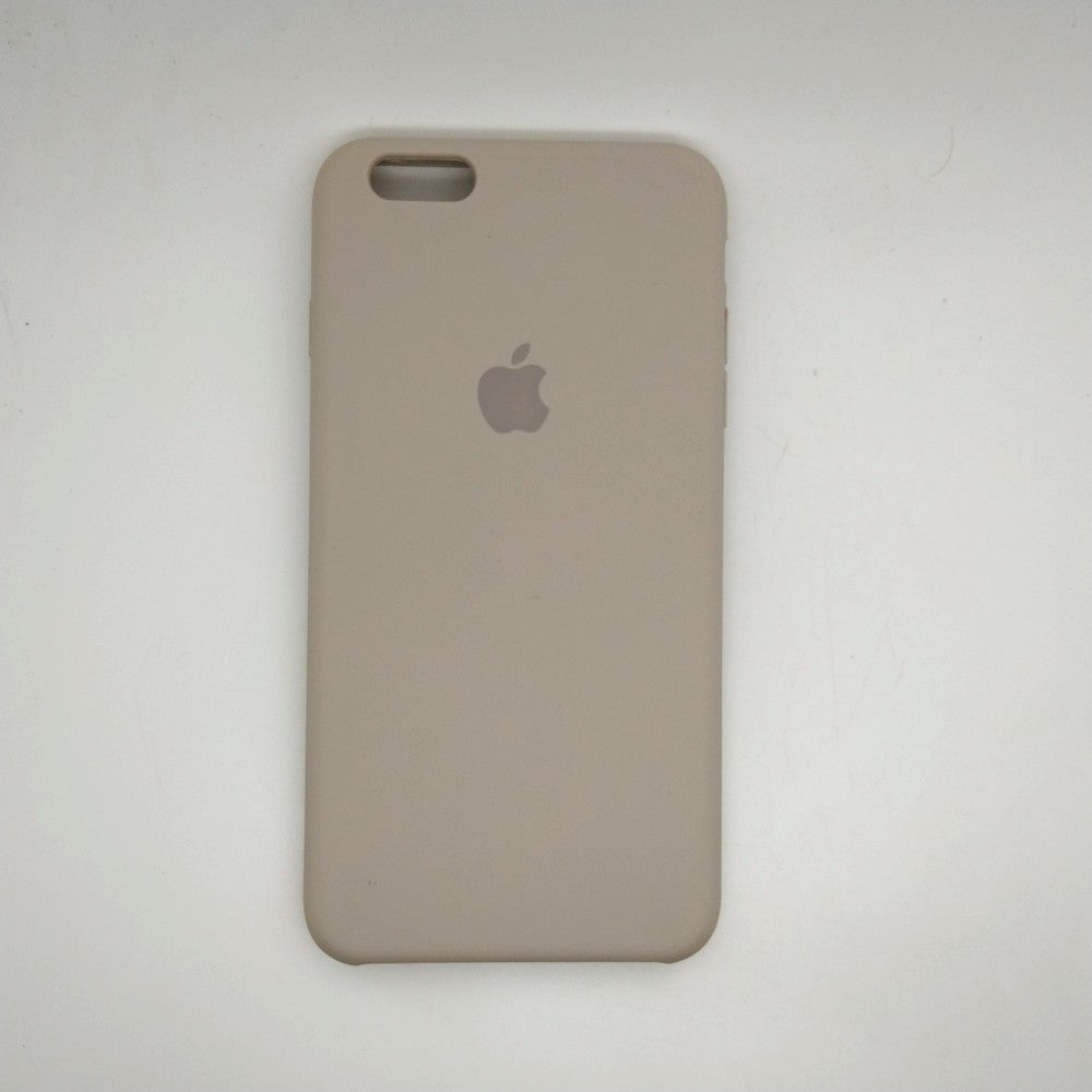 apple silicone case Velvet inner cover Hard back cover for iPhone 6 Plus / 6s Plus