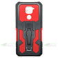 iCrystal Hybrid Anti Shock Case with Holder and Stand for Redmi Note 9