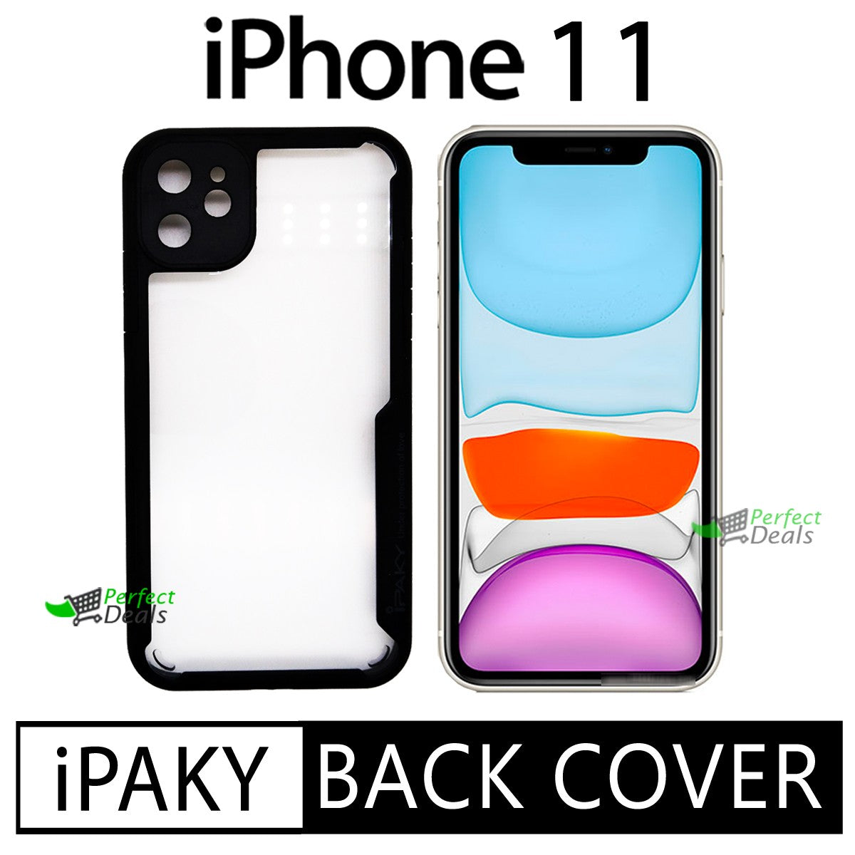 iPaky Shock Proof Back Cover for Samsung A72 4G