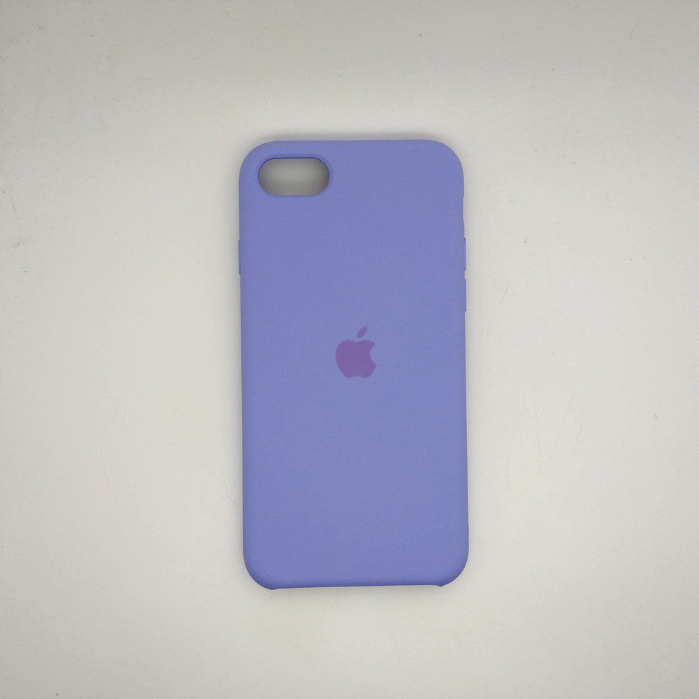 apple silicone case Velvet inner cover Hard back cover for iPhone 7 / 8