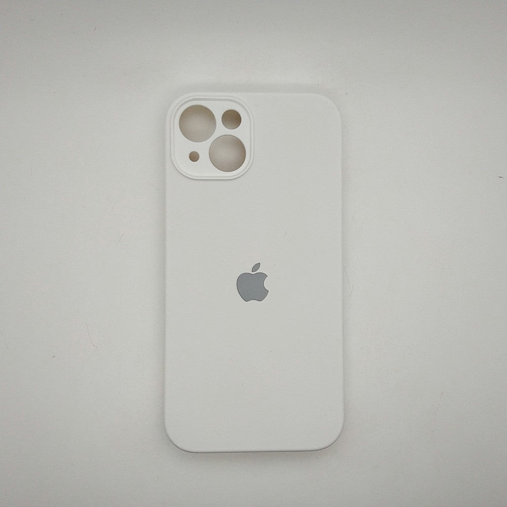 apple silicone case Velvet inner cover Hard back cover for iPhone 13