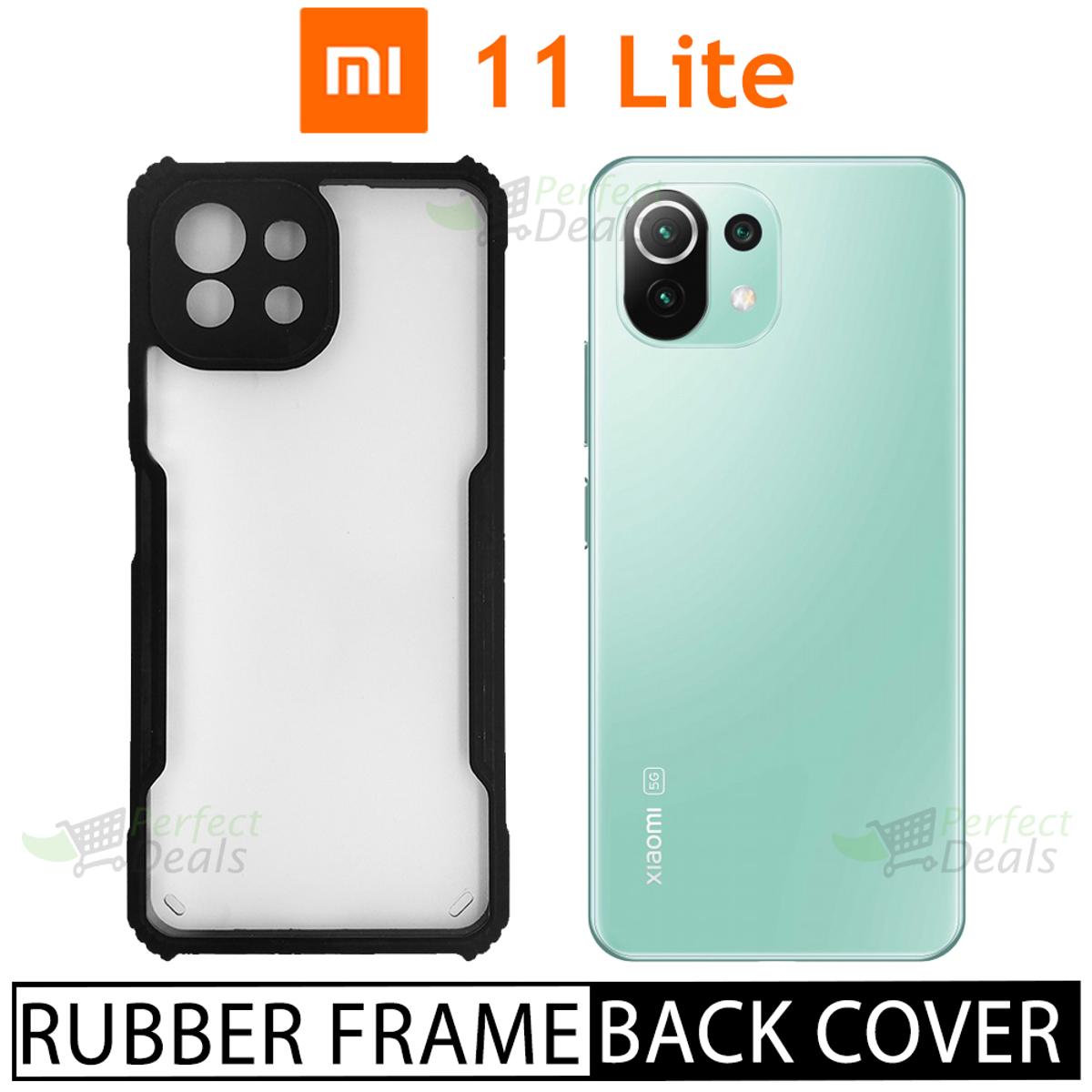 ALY Soft Silicone Bumper Case For Mi 11 Lite