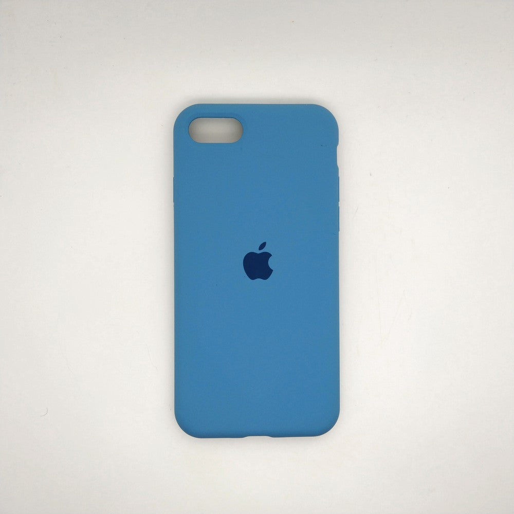 apple silicone case Velvet inner cover Hard back cover for iPhone 7 / 8