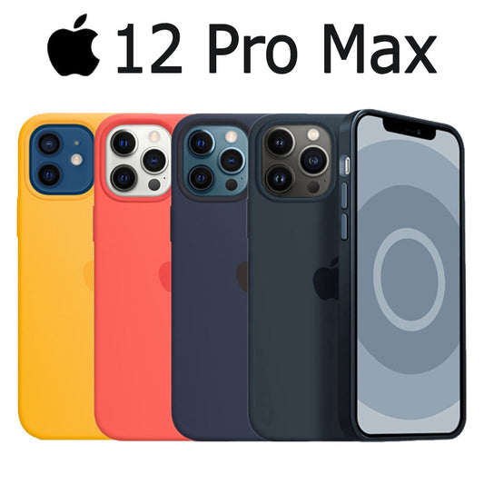 apple Liquid Silicone Back Cover for iPhone 12 Pro Max