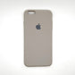 apple silicone case Velvet inner cover Hard back cover for iPhone 6 Plus / 6s Plus