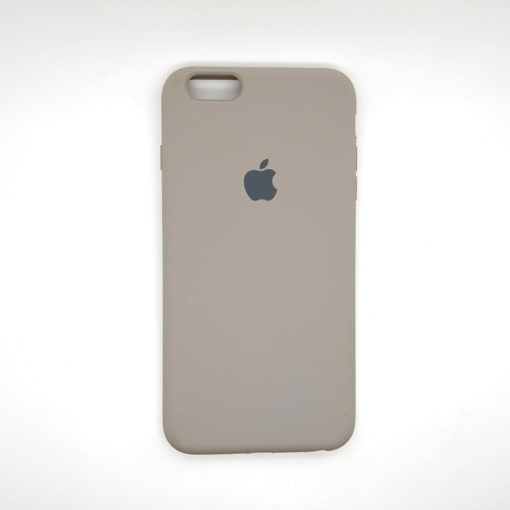 apple silicone case Velvet inner cover Hard back cover for iPhone 6 Plus / 6s Plus