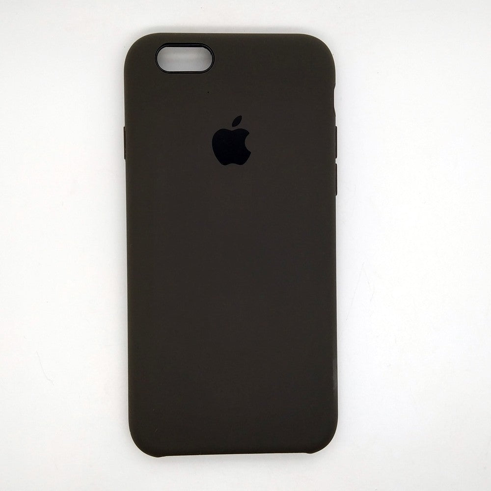 apple silicone case Velvet inner cover Hard back cover for iPhone 6 / 6s