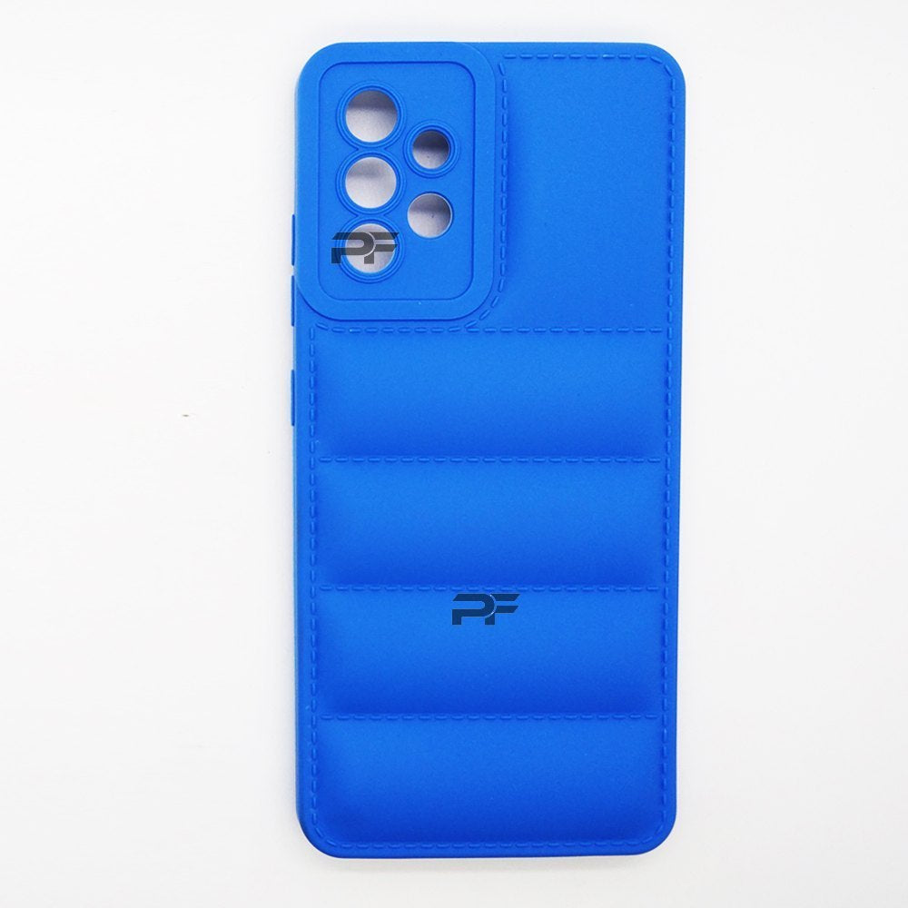 Puffer Case Jacket Cushion Back Cover for Samsung A32 4G