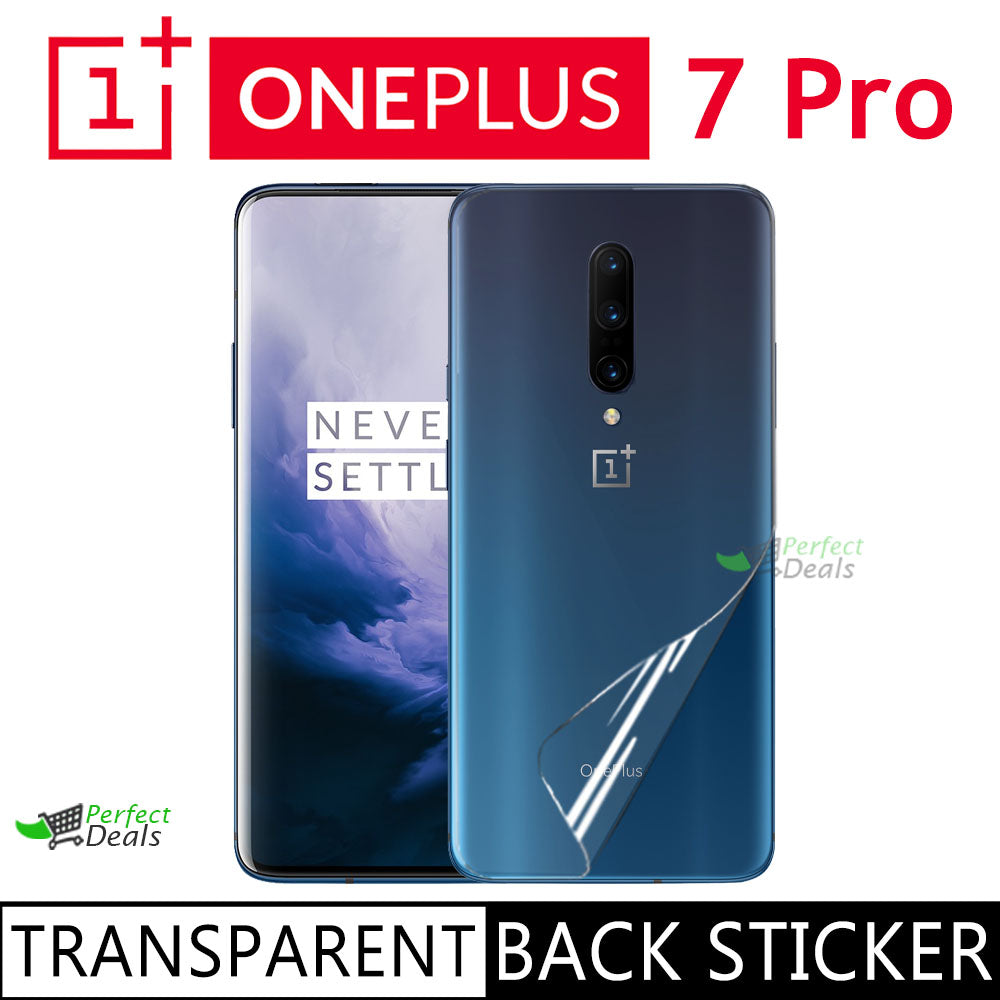 Clear Skin Back Sticker for OnePlus 7 Pro