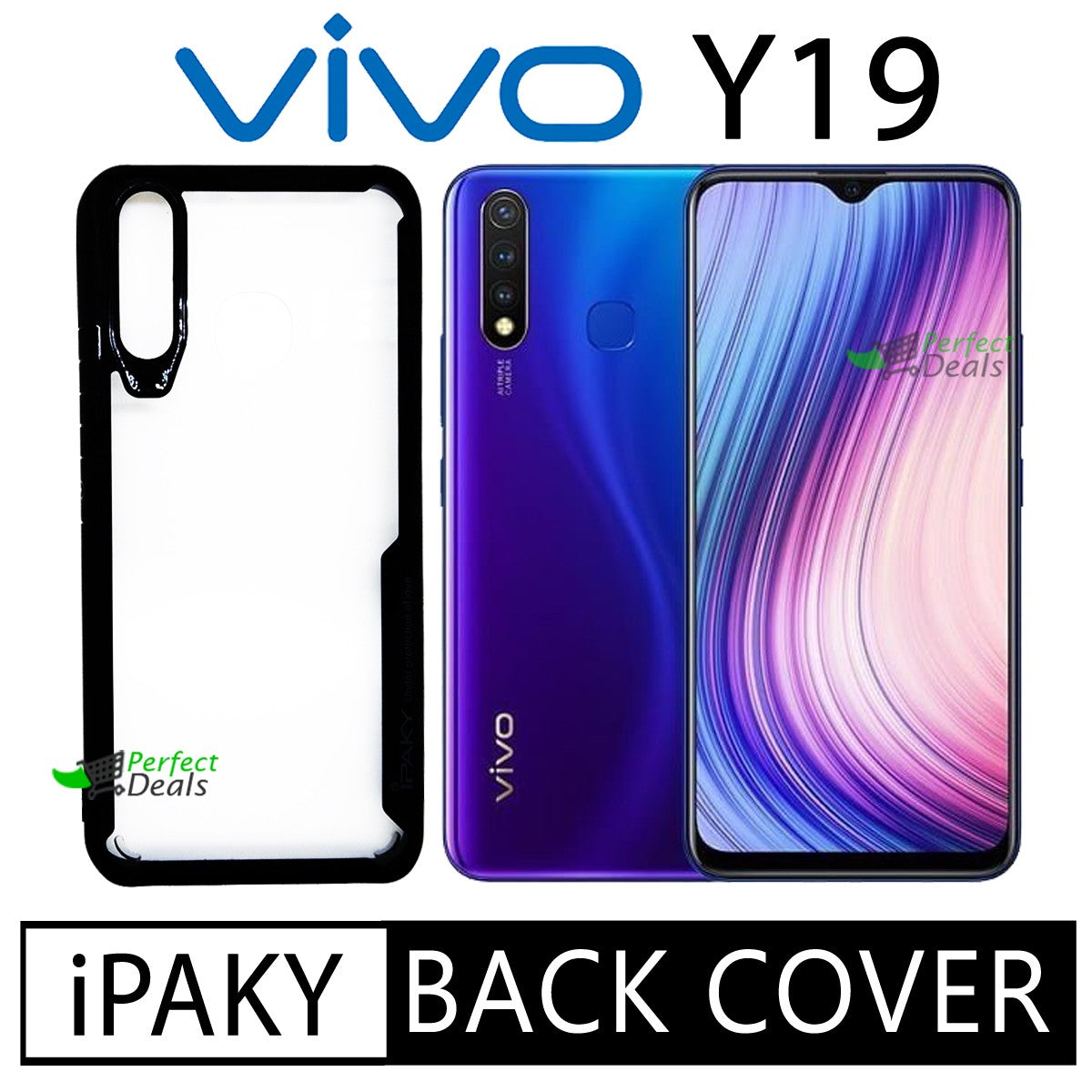 iPaky Shock Proof Back Cover for POCO X3