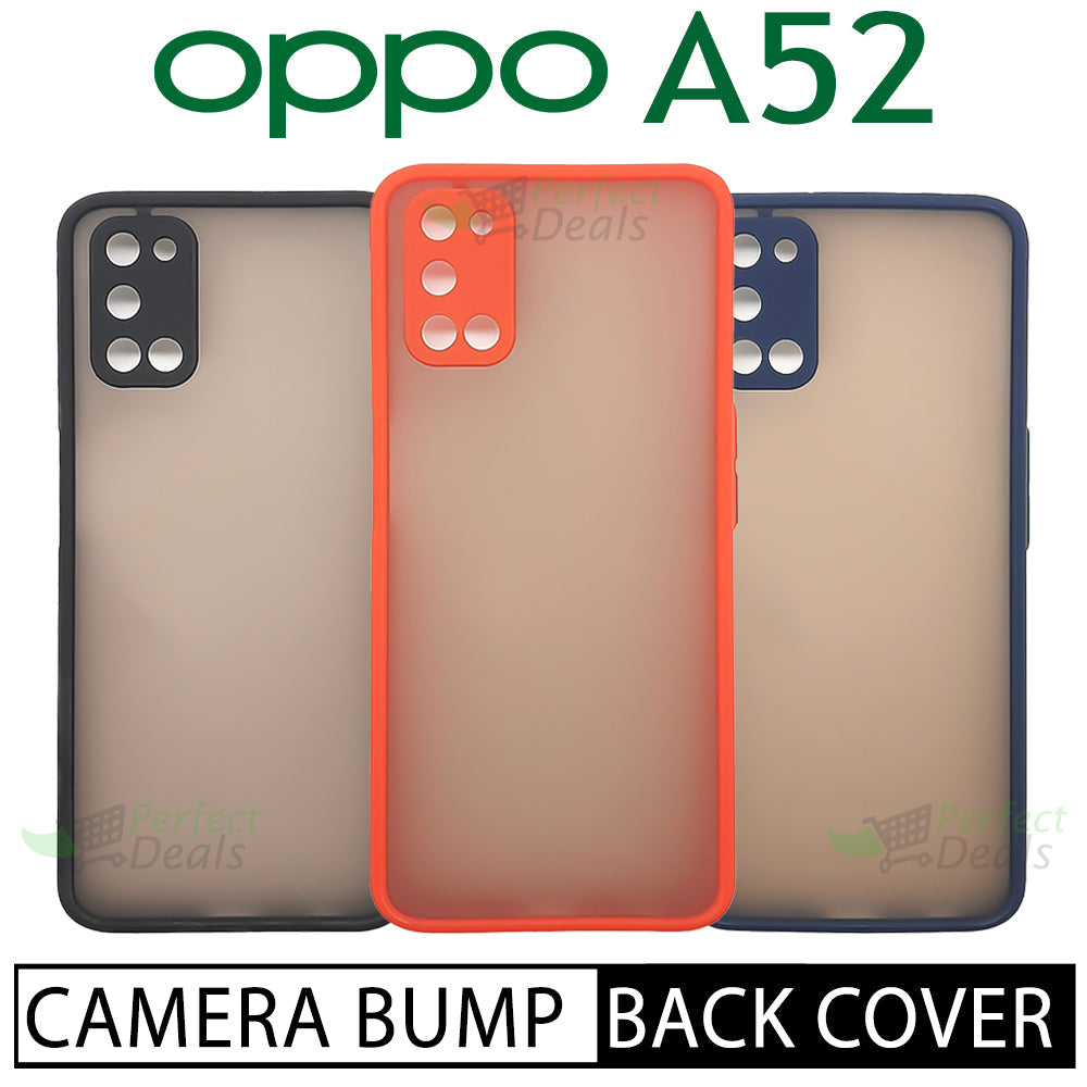 Camera lens Protection Gingle TPU Back cover for OPPO A52