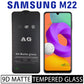 Matte Tempered Glass Screen Protector for Samsung Galaxy M22