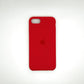 apple silicone case Velvet inner cover Hard back cover for iPhone 7 / 8