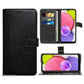 Samsung A03s Leather Pouch Case Premium Leather texture full cover