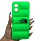 OPPO A18 Puffer Jacket Case Shock-Absorbing Air Cushion Back Cover