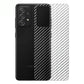 Combo Pack of Tempered Glass Screen Protector, Carbon Fiber Back Sticker, Camera lens Clear Glass Bundel for Samsung Galaxy A73 5G