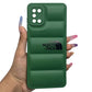 Samsung A31 Puffer Jacket Case Shock-Absorbing Air Cushion Back Cover