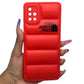 Samsung A51 Puffer Jacket Case Shock-Absorbing Air Cushion Back Cover