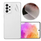 Combo Pack of Tempered Glass Screen Protector, Carbon Fiber Back Sticker, Camera lens Clear Glass Bundle for Samsung Galaxy A53 5G