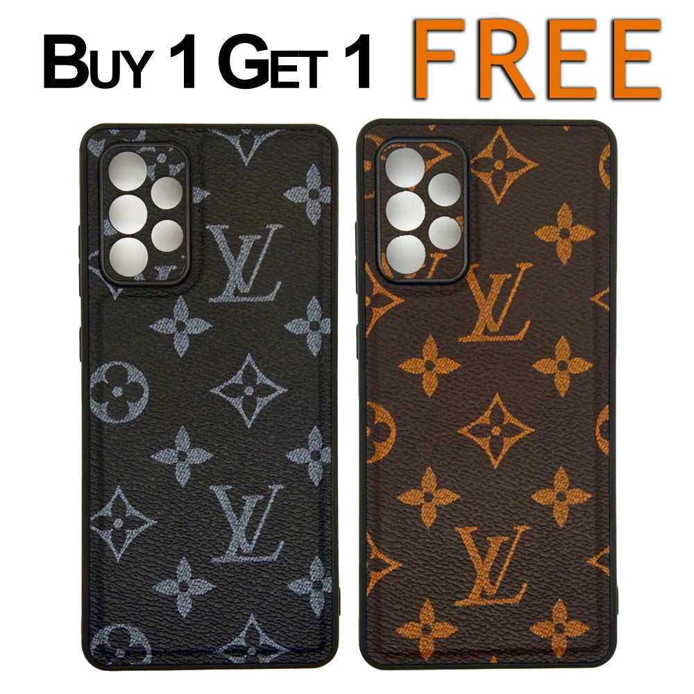 LV Case Special Buy 1 Get 1 Free Offer pack For Samsung A72