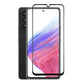 Combo Pack of Tempered Glass Screen Protector, Carbon Fiber Back Sticker, Camera lens Clear Glass Bundle for Samsung Galaxy A14
