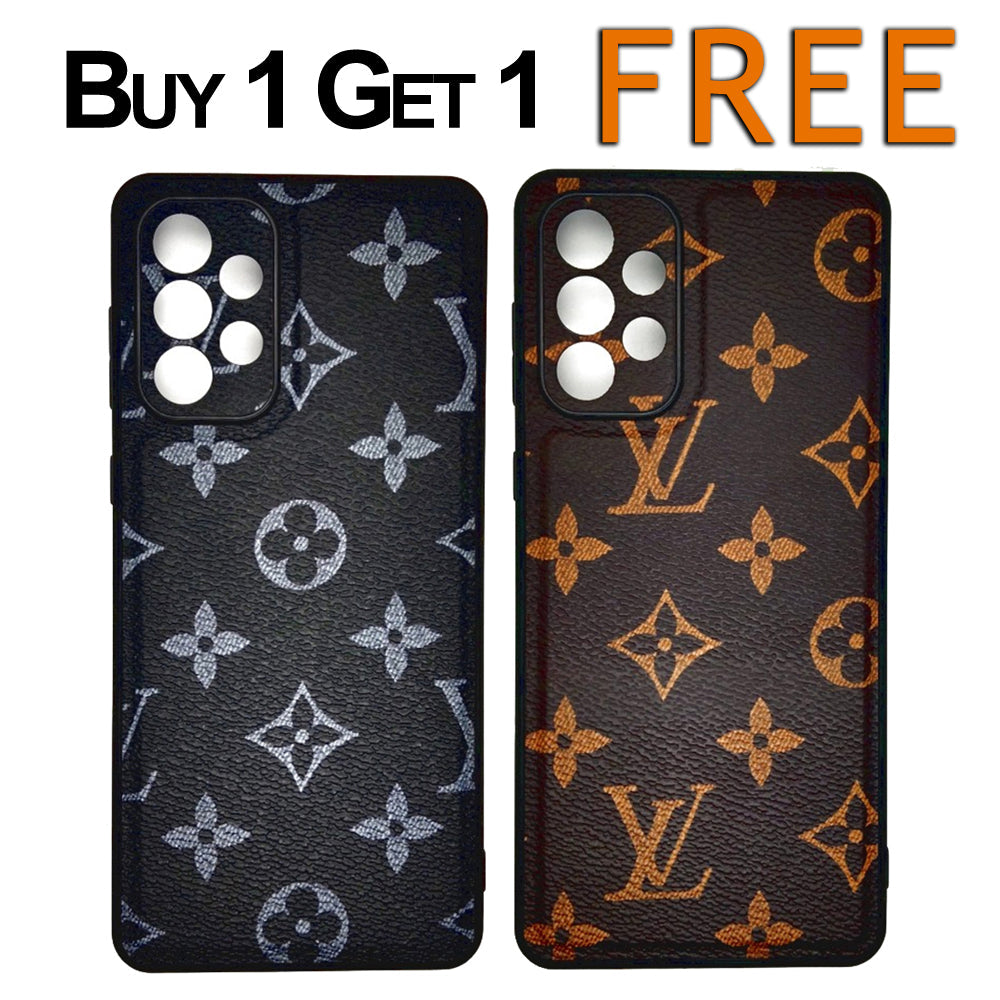 LV Case Special Buy 1 Get 1 Free Offer pack For Samsung A73