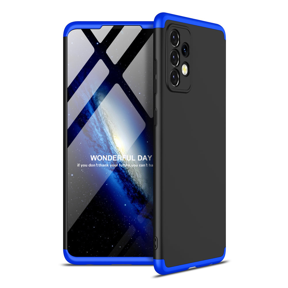 LEEKA Samsung A52 Full 3in1 Cover 360º Shockproof Armour Hard Matte PC Case