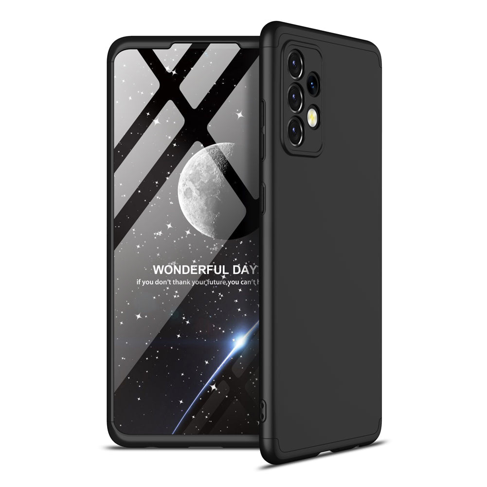 LEEKA Samsung A52 Full 3in1 Cover 360º Shockproof Armour Hard Matte PC Case
