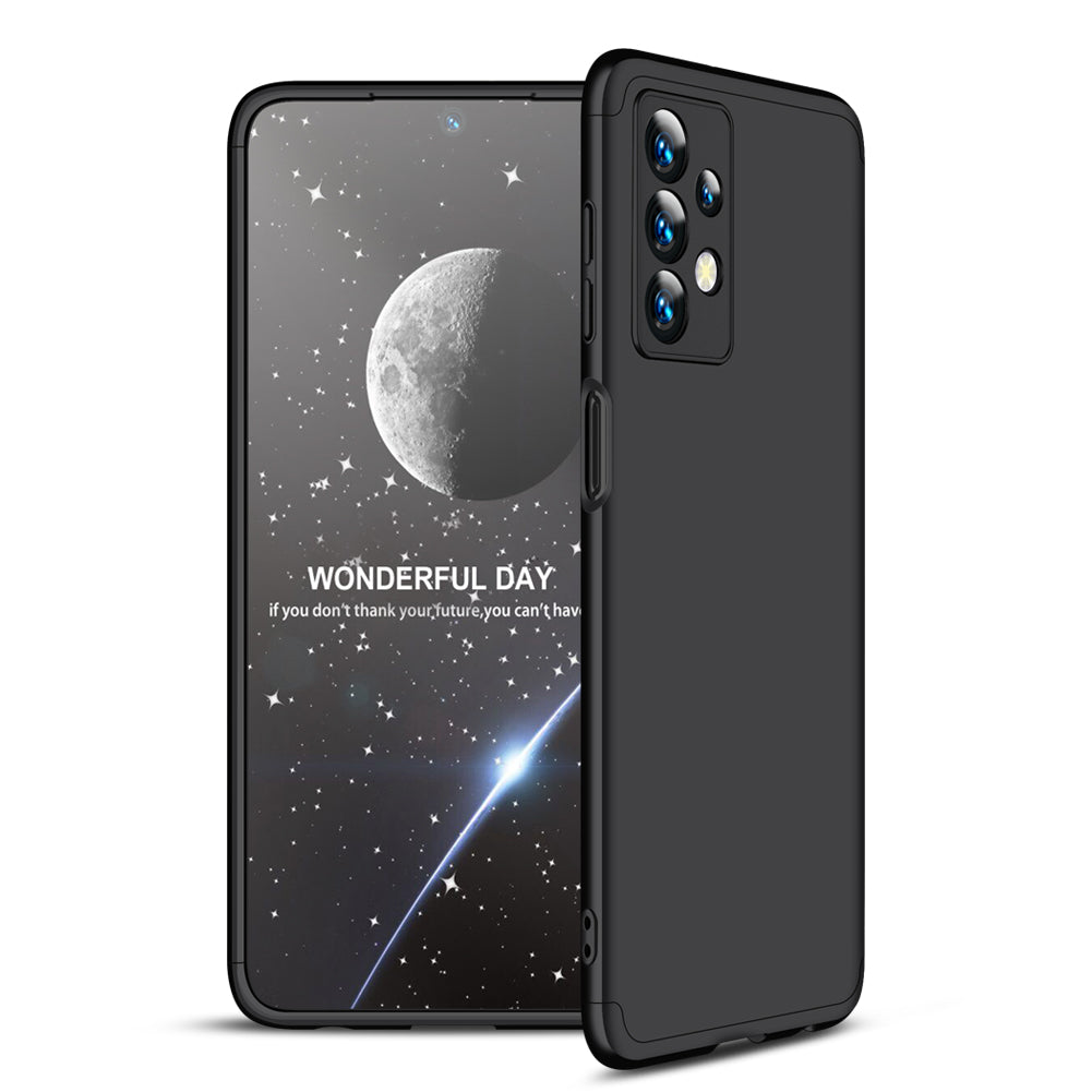 LEEKA Samsung A13 Full 3in1 Cover 360º Shockproof Armour Hard Matte PC Case