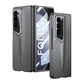 LEEKA Samsung Z Fold 5 case with Super Luxury Sport car fiber Pro case design with free inbuilt Screen Protector