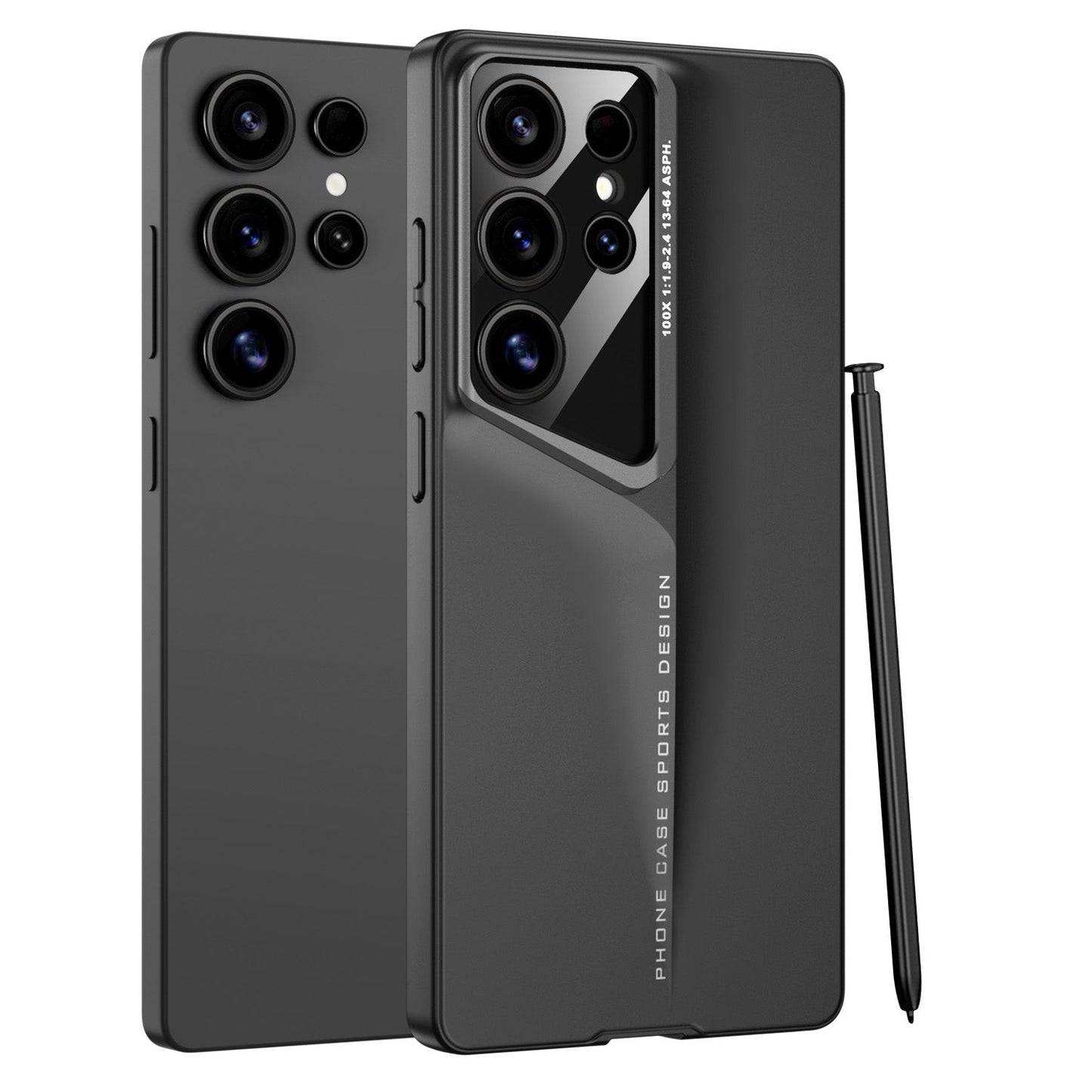 LEEKA Samsung S25 Ultra case with Super Luxury Sport car fiber Pro case design