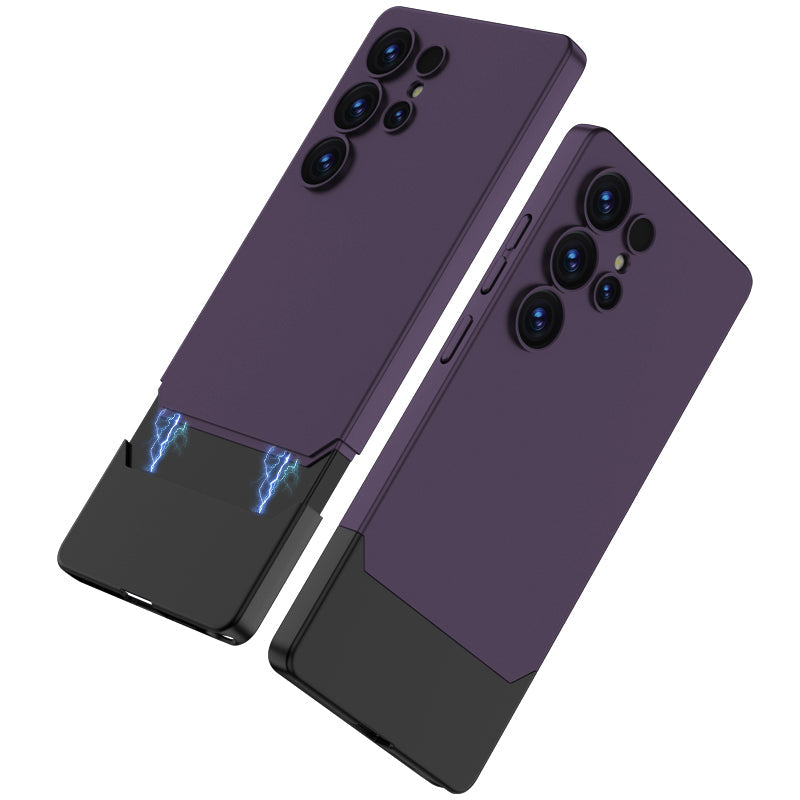 S25 Ultra LEEKA Premium Matte Hard Cover with Modular Slide Design