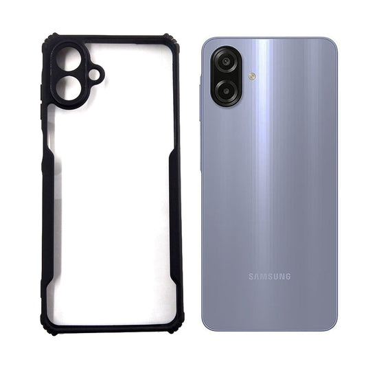 Samsung A07 case Matte Black Back Cover Soft Silicone TPU Bumper case