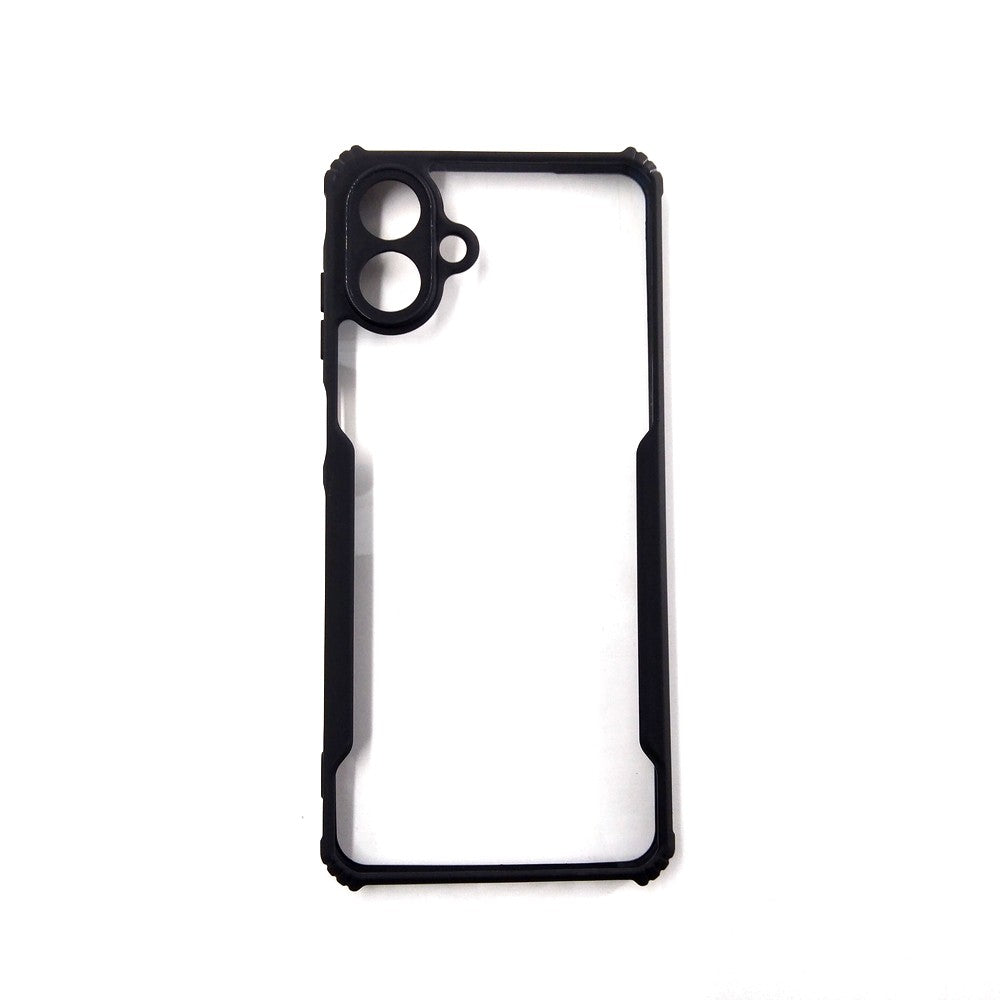 Samsung A07 case Matte Black Back Cover Soft Silicone TPU Bumper case