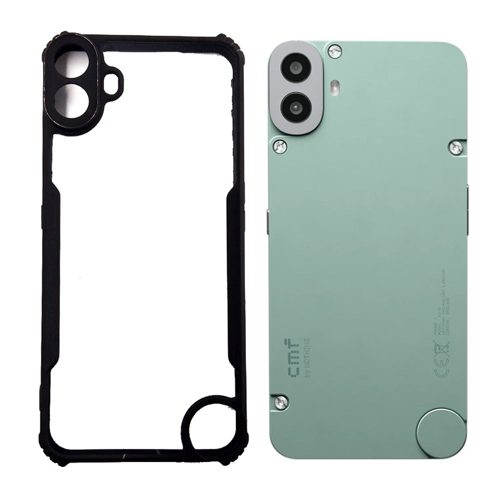 Nothing CMF 1 case Matte Black Back Cover Soft Silicone TPU Bumper case