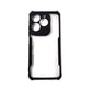 itel A70 case Matte Black Back Cover Soft Silicone TPU Bumper case